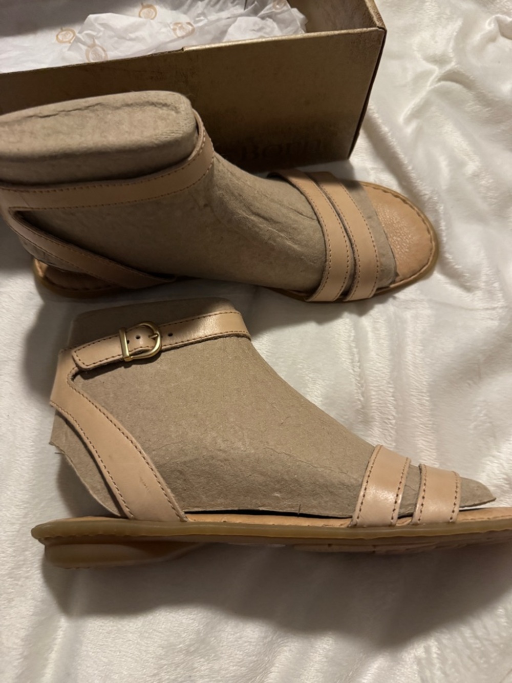 Born Light Pink Mai Easy Sandals